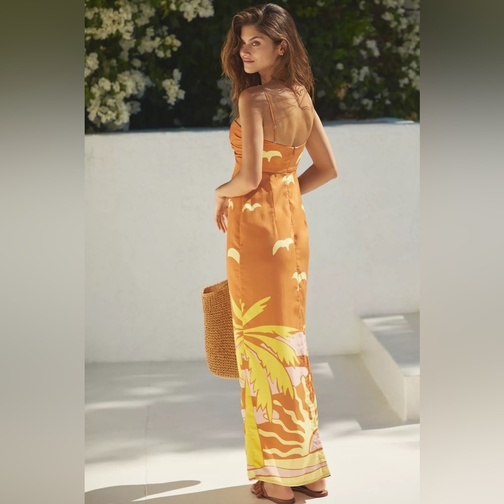 NWT Cala de la Cruz Apia Linen Dress - Picture 2 of 3